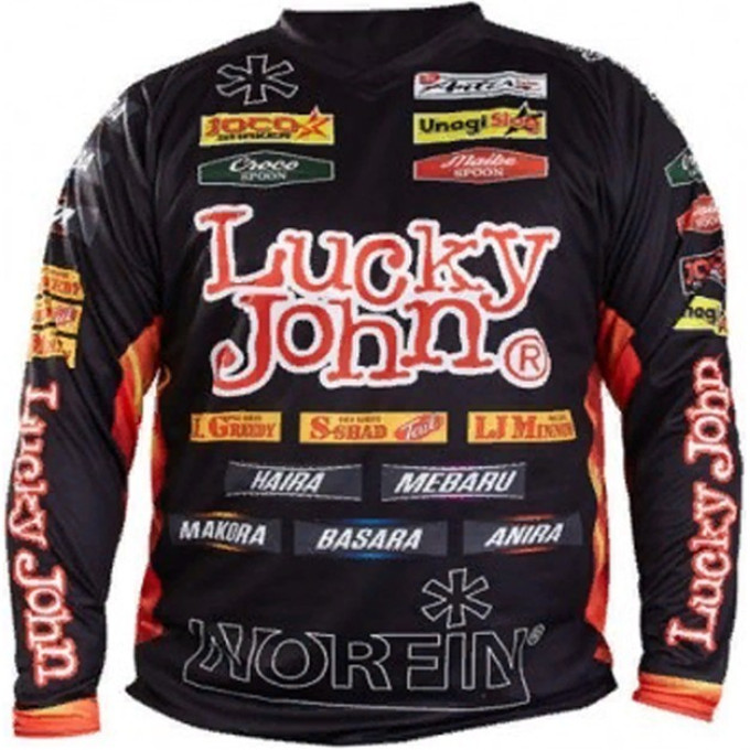 Футболка NORFIN & LUCKY JOHN чёрная 04 р.XL