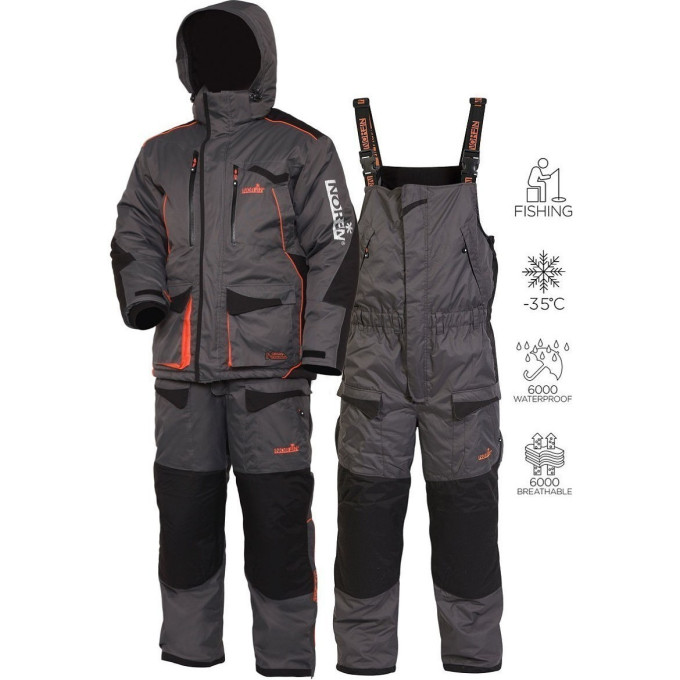 Костюм зимний NORFIN DISCOVERY GRAY 01 Р.s