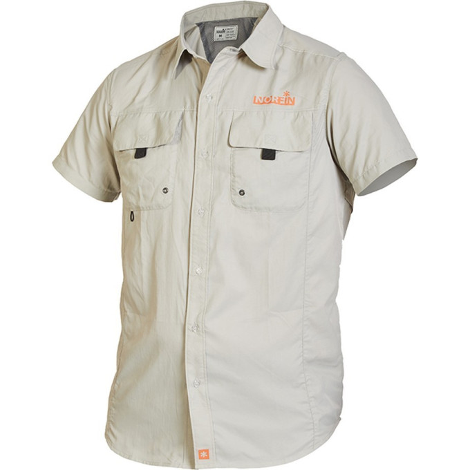 Рубашка NORFIN FOCUS SHORT SLEEVES GRAY 04 р.XL