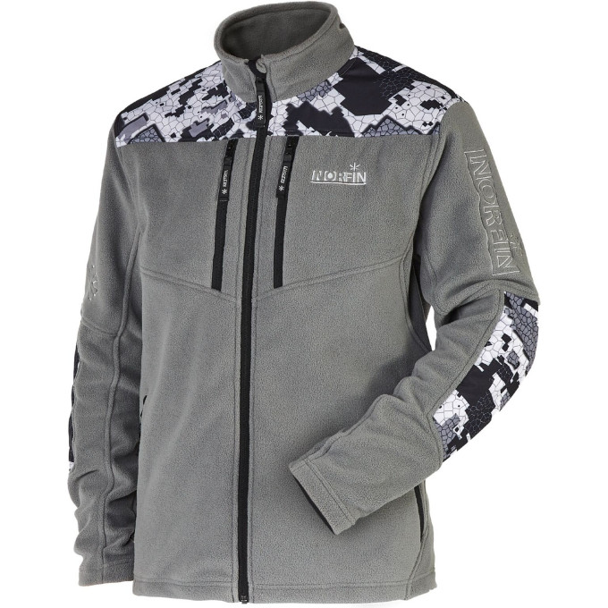 Джемпер флисовый NORFIN GLACIER CAMO 01 размер S