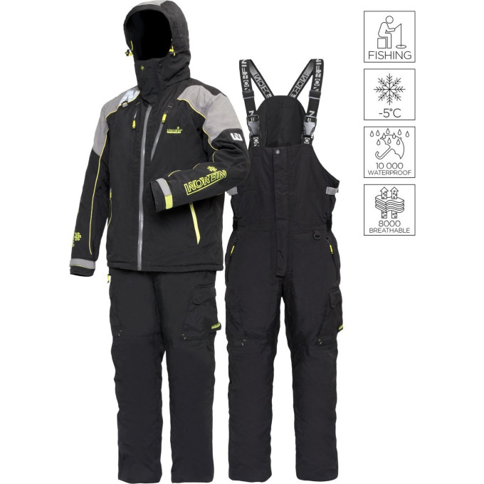 Костюм демисезонный NORFIN VERITY чёрный 01 р.S
