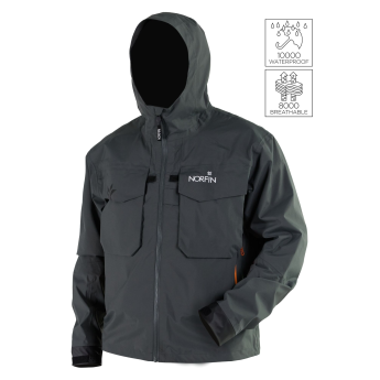 Куртка забродная NORFIN PILOT GRAY 06 р.XXXL