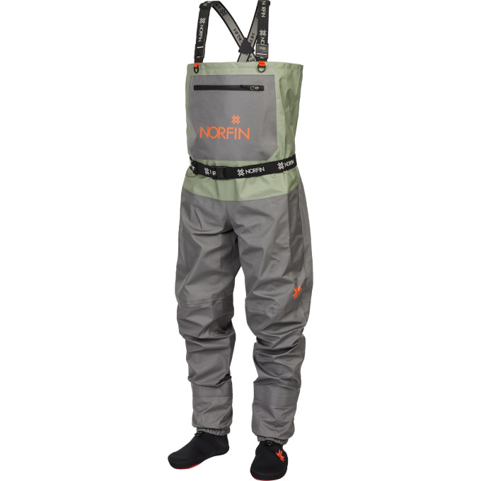 Полукомбинезон забродный NORFIN PILOT STOCKINGFOOT 2 02 р.ML