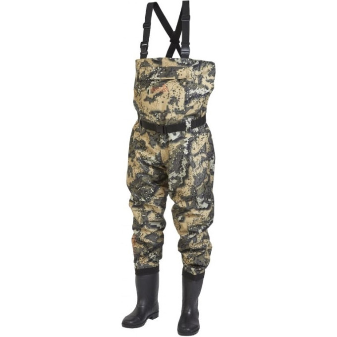 Полукомбинезон забродный NORFIN RAPID CAMO Р.45