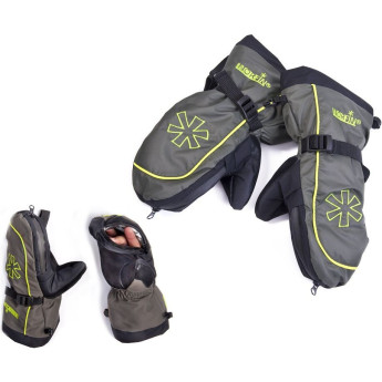 Варежки NORFIN COMFORT ZIP GREEN р.L