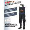 Полукомбинезон забродный NORFIN PILOT BOOTFOOT р.44-XL с сапогами