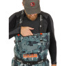 Полукомбинезон забродный NORFIN PILOT CAMO BOOTFOOT р.42-M с сапогами резина
