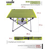 Стол складной NORFIN LUOMA COMPACT NF ALU 57x45